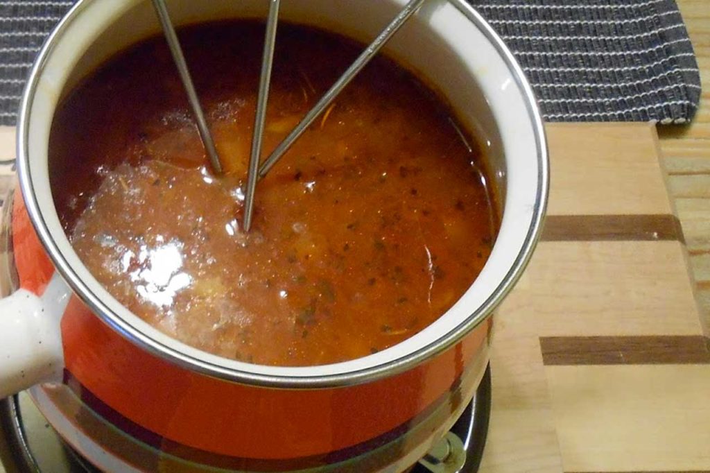 Bouillon de fondue chinoise Patati Patata